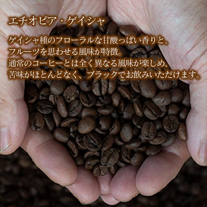 スペシャリティコーヒー詰め合わせセット（パナマゲイシャ100g＋エチオピアゲイシャ200g）【豆】