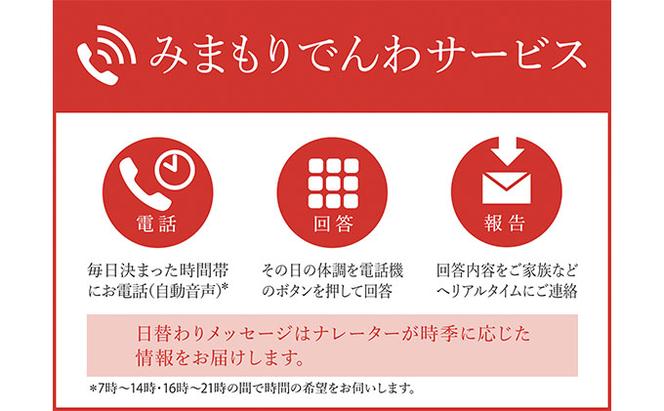 郵便局のみまもりサービス「みまもりでんわサービス」固定（12カ月）