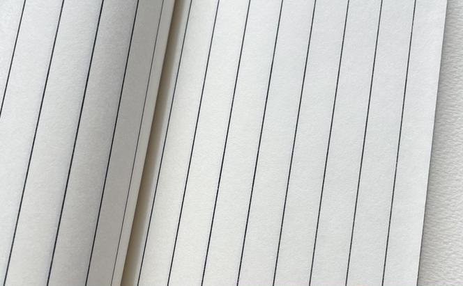 ベンガラノート 縦罫 ノート 和紙 和風 家系図 芳名帳 俳句帳 岡山 高梁市