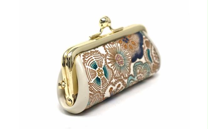【文庫屋大関】印鑑ケース 春らんまん〈瑠璃〉【皮革工芸品】 革製品 工芸品 民芸品 牛革 小物入れ お祝い ギフト プレゼント 墨田区 東京都