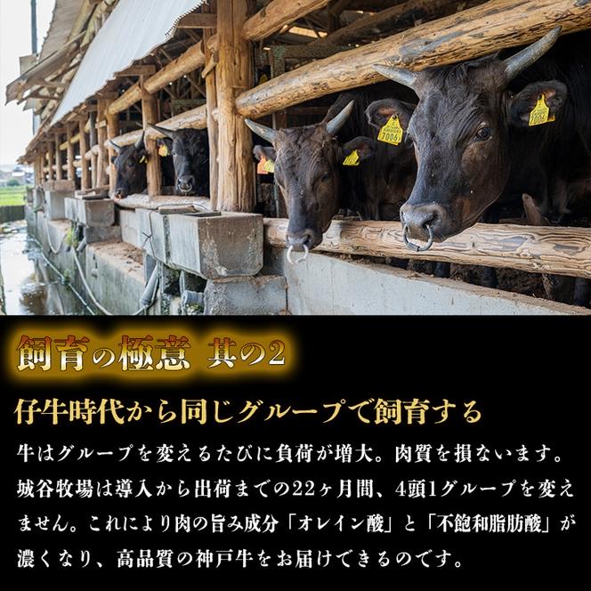 城谷牧場の神戸牛 肩ロースすき焼き・しゃぶしゃぶ用400g 母の日 父の日 ギフト