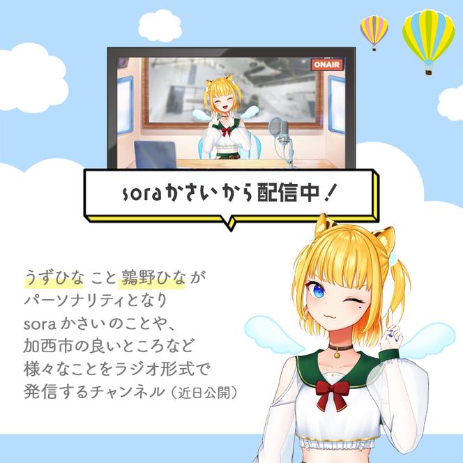 鶉野ひな sora推し！痛車エントリー 推し活 推し活グッズ Vtuber IP キャラクター 声優 ご当地 オフ会 うずひな