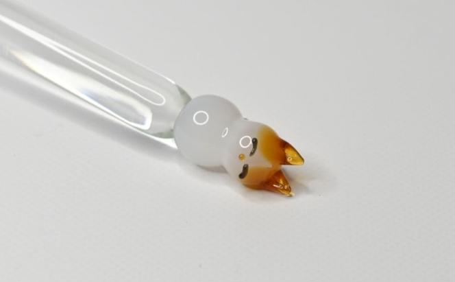 clarto　ガラスペンlavie（ネコ）　筆記用具 ガラスペン 硝子ペン 手作り ガラス 硝子 かわいい インク 手紙 日記 プレゼント ギフト 墨田区 東京都