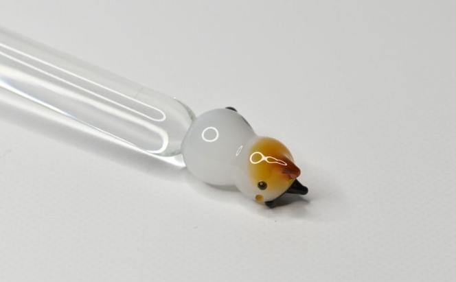 clarto　ガラスペンlavie（ネコ）　筆記用具 ガラスペン 硝子ペン 手作り ガラス 硝子 かわいい インク 手紙 日記 プレゼント ギフト 墨田区 東京都