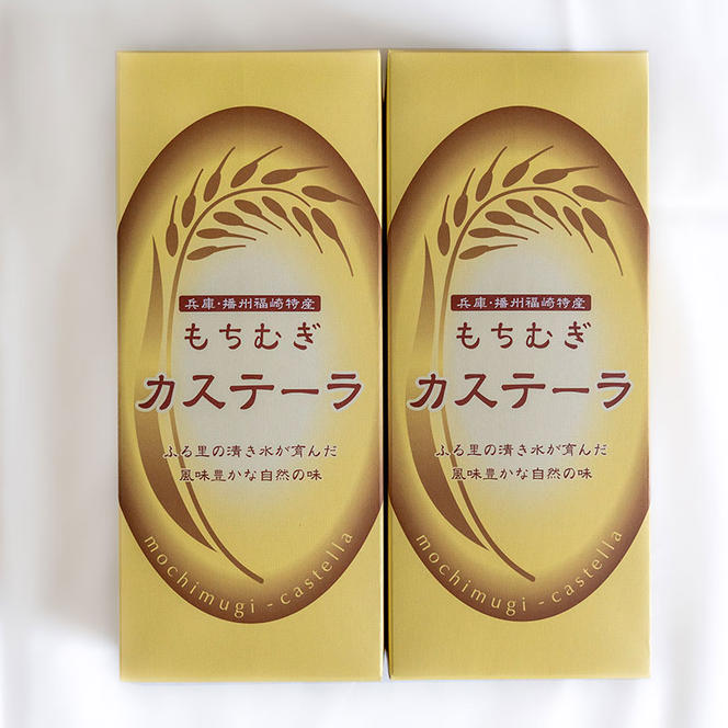 もちむぎカステラ2本セット カステラ 贈り物 ギフト もち麦