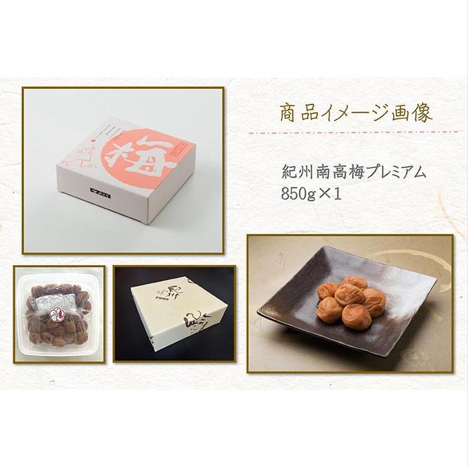 【定期便/2か月ごと/全5回】紀州南高梅プレミアム塩分約3％（850g）