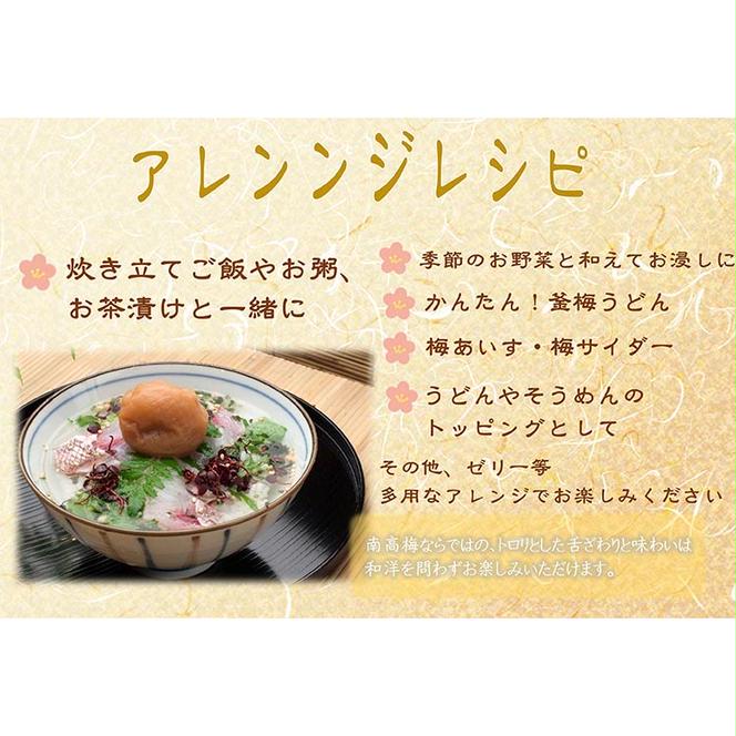 紀州南高梅しそプレミアム塩分約6％（850g）