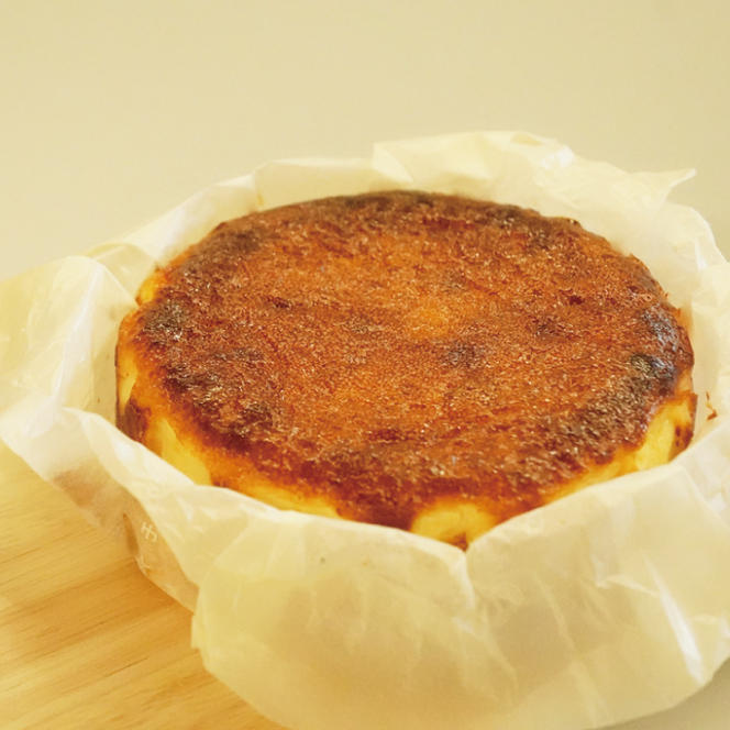 《数量限定》奥久慈バスクチーズケーキ 2種類食べ比べセット「笠間栗」と「干し芋」  大子産のお米を使用したグルテンフリーのチーズケーキ（BF031）