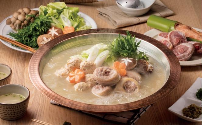 華味鳥 水炊き セット (3～4人前) 博多 料亭 ブランド鶏