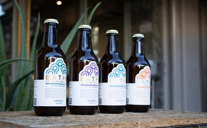 BATHE YOTSUME BREWERY クラフトビール 贅沢4種飲み比べ 6本セット ビール ギフト 詰め合わせ 飲み比べ ギフト 墨田区 東京都