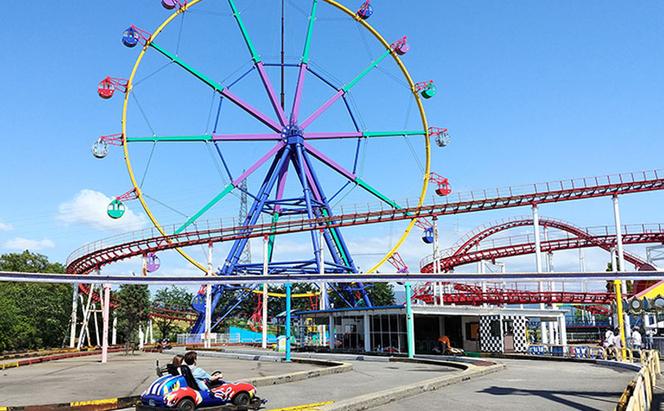 チケット 遊園地乗物券33枚綴り 手取フィッシュランド 遊園地 体験ギフト 家族 石川県 能美市　