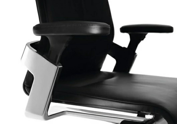 ウィルクハーンチェアー 170レンジ オン (グレー)／ヘッドレスト・布張り ／在宅ワーク・テレワークにお勧めの椅子