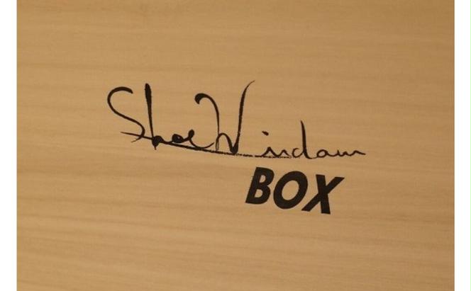 ShoewindowBOX（HIGH)専用スリーブ付き　スニーカー シューズボックス シューズケース 靴 靴箱 インテリア 天然木 木製 収納 ディスプレイ