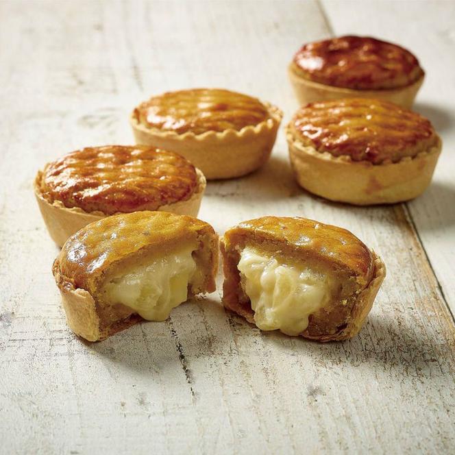 【12ヶ月定期便】らぽっぽファーム【工場直送】窯出しポテトアップルパイ（4個入）|りんごパイ 焼き菓子ギフト さつまいもスイーツ ご褒美 お菓子 内祝 健康 おやつ（CQ-78）