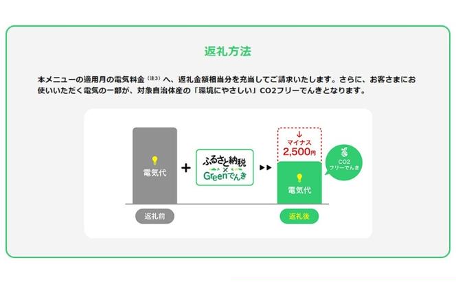名張市産CO2フリーでんき 150,000円コース（注：お申込み前に申込条件を必ずご確認ください） ／中部電力ミライズ 電気 電力 三重県 名張市