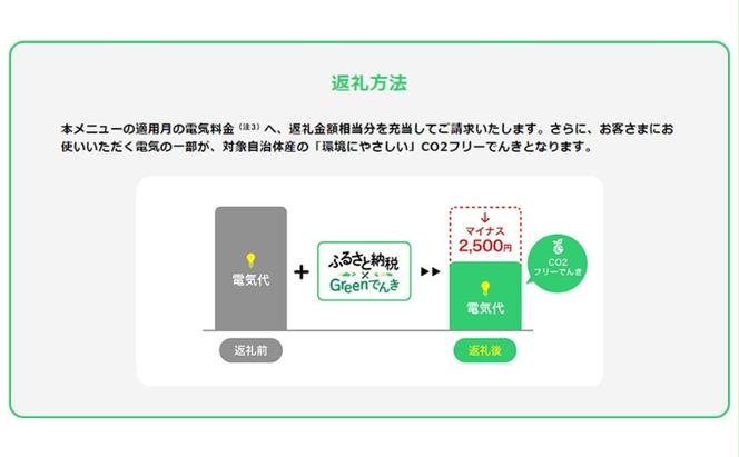 名張市産CO2フリーでんき 300,000円コース（注：お申込み前に申込条件を必ずご確認ください） ／中部電力ミライズ 電気 電力 三重県 名張市