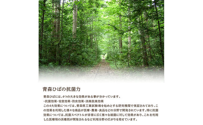 青森ひばの軽量まな板　スタンド付き　S