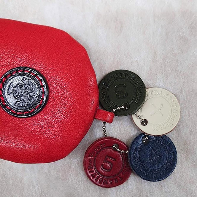 木の庄帆布 公式 ユーティリティヘッドカバー 国産レザー1枚仕立 UT KinoshoTRANSIT　K-KHG-W-UT01M-（C/#38 レッド / ブラック）　ゴルフ ヘッドカバー 国産 レザー