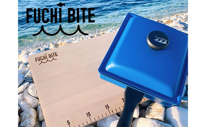 【FUCHI BITE】 スケール付き 木製まな板（ヒノキ）・フタ付きワイドパンセット 木製 ヒノキ 檜 木工品 卓上 国産 キッチン用品 キッチングッズ 調理器具 日用品 日用雑貨 アウトドア キャンプ カットボード カッティングボード フライパン