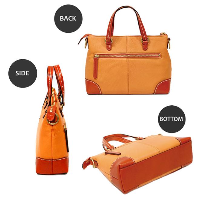 シルキーレザー 2way ミニバッグ 【LIME】