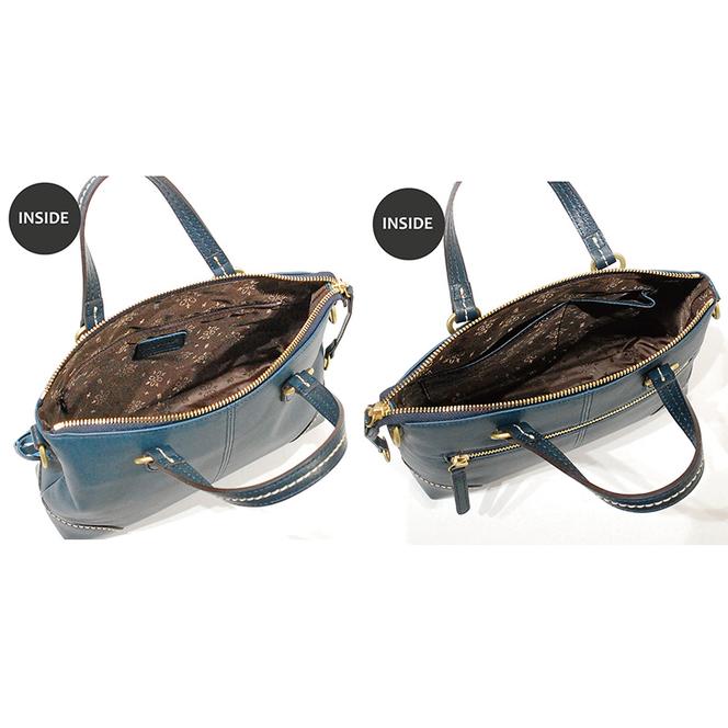 シルキーレザー 2way ミニバッグ 【LIME】