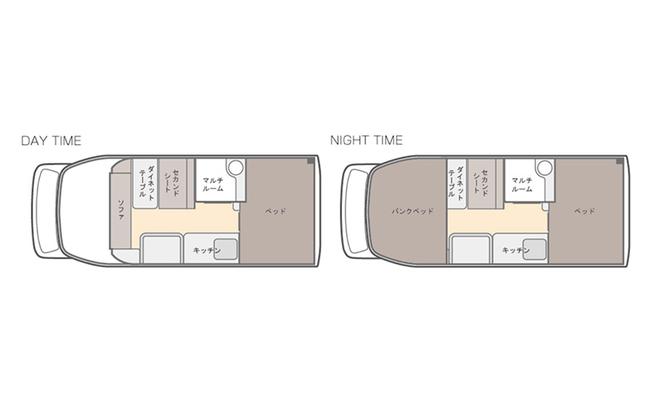 キャンピングカー ファンルーチェ ヨセミテ 車 キャンプ キャンピング カー トラックキャブコン アウトドア 日進市 愛知県