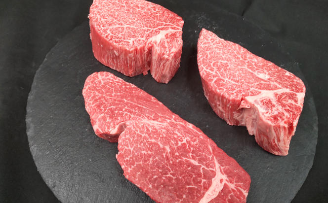【常陸牛】ヒレステーキ250g×3枚 750g A4ランク以上 お肉 牛肉 ヒレ肉 ヒレ フィレ 希少 冷凍 常陸 和牛 国産 茨城県 ステーキ 守谷市