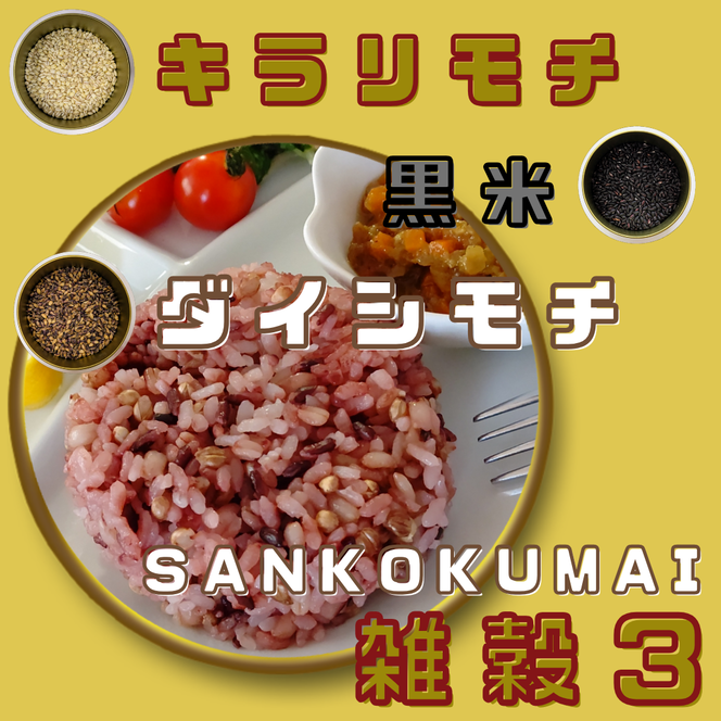 CIB21_雑穀３　１kg×４袋（４kg）