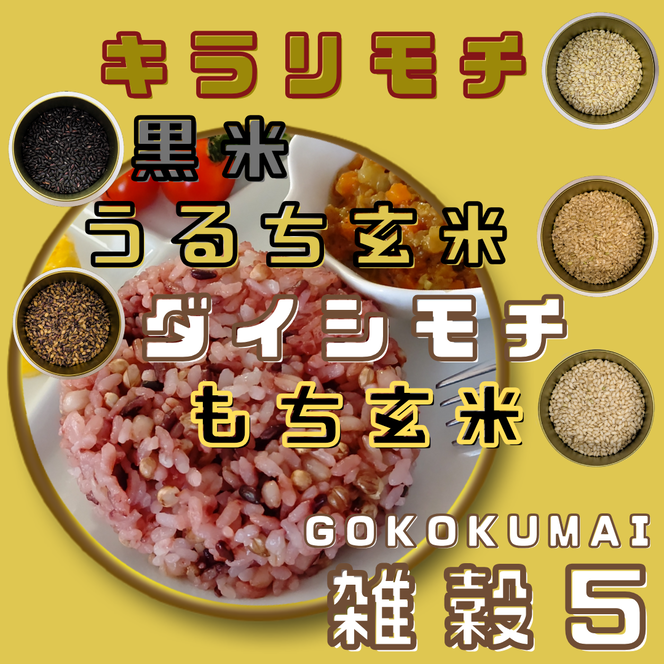	CIB22_雑穀５　１kg×２袋（２kg）