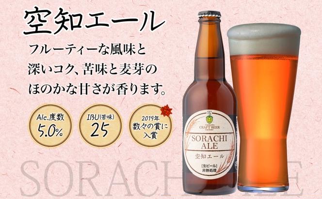 滝川クラフトビール 空知エール 6本 空知地ビール 地ビール クラフトビール バーベキュー BBQ ご当地ビール 飲み比べ 晩酌 宅飲み アウトドア キャンプ 冷蔵 送料無料 北海道 滝川市