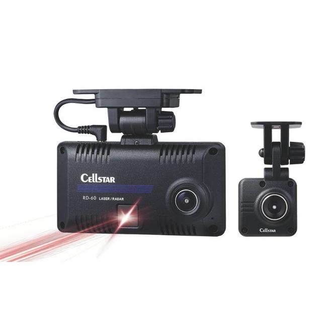 ドライブレコーダー　RD-60　　ドラレコ 高品質 超高画質 FullHD 日本製 前後 STARVIS IMX307 タッチパネル GPS搭載 HDR搭載 レーザー光受信
