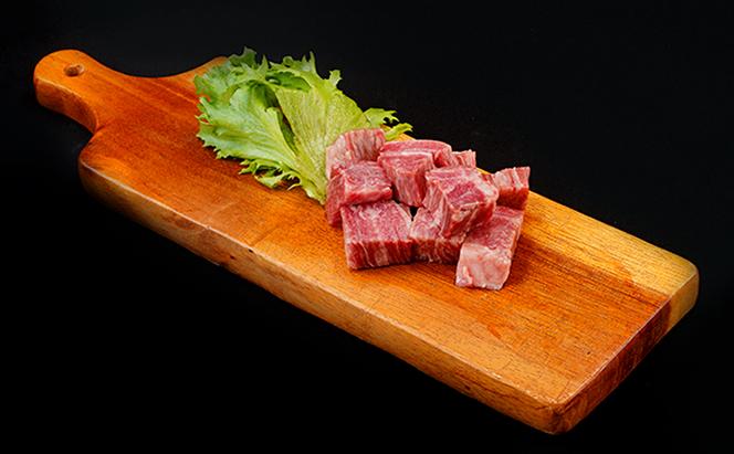 ステーキ 奈義和牛 サイコロステーキ 600g (150g×4) なぎビーフ 肉 お肉 牛肉 牛 和牛 岡山 国産