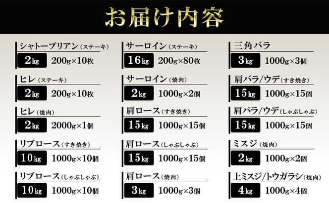 究極の伊賀牛1頭分