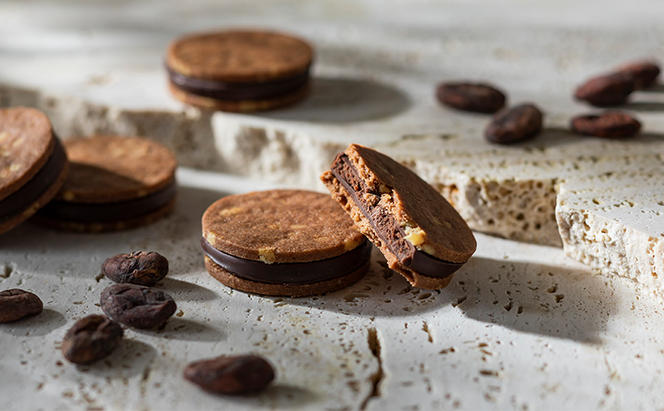 oNCHOCOサンド(5個入り)&花豆ショコラテリーヌ(1個) クッキー テリーヌ チョコレート チョコクッキー チョコ お菓子 スイーツ ギフト 贈り物