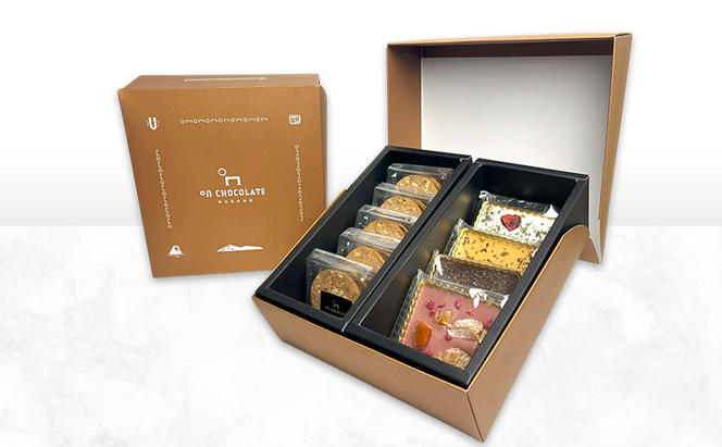 oNCHOCOサンド(5個入り)&タブレット(4種入り) クッキー チョコレート タブレット チョコクッキー チョコ お菓子 ギフト 贈り物