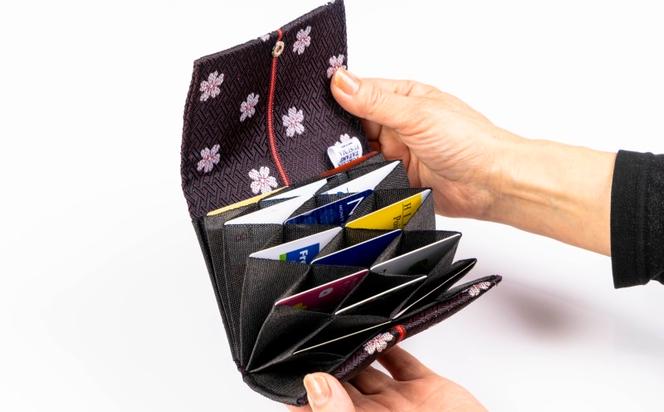 カードケース 大 桜柄(ジャバラ)