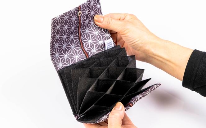 カードケース 大 麻の葉柄(ジャバラ)