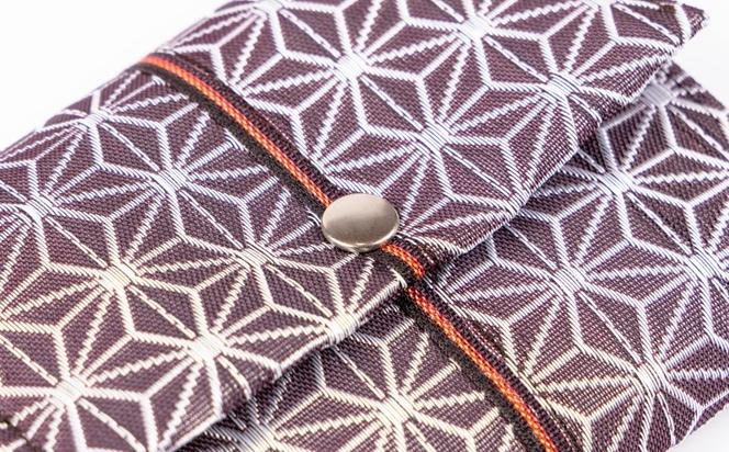 カードケース 大 麻の葉柄(ジャバラ)