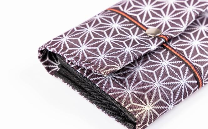 カードケース 大 麻の葉柄(ジャバラ)