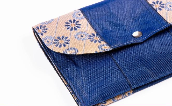 畳縁使用!! マルチケース大・小Dセット(花柄:ベージュ色)