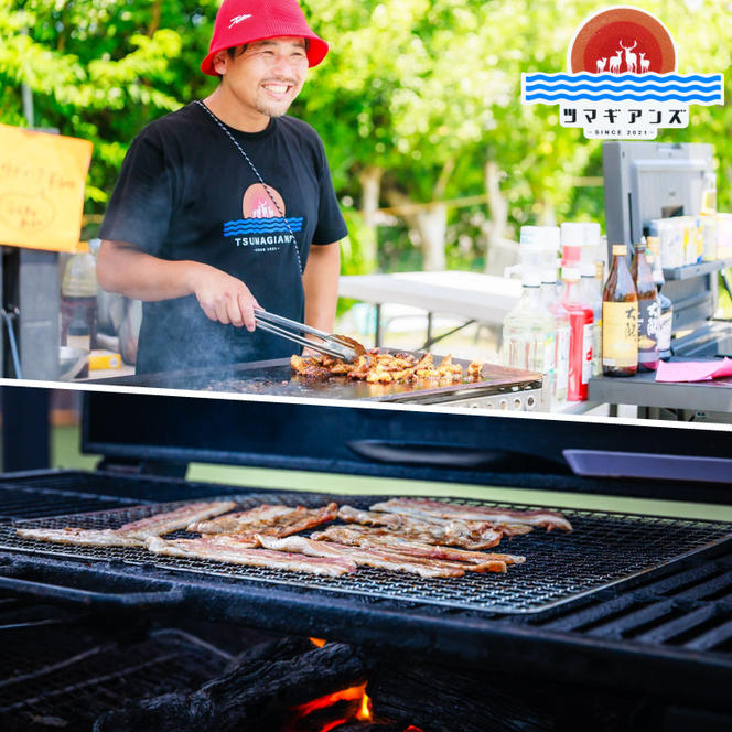 ～最強の鹿島アントラーズサポーター応援メシ～ かしまし豚のホルモン×豚バラ丼 3食セット 特製だれ付き（炭火焼）【かしまし豚 ホルモン 豚バラ 食べ比べ セット】（KDQ-10）