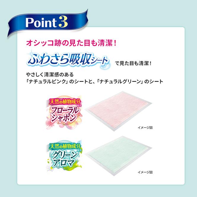 【定期便3回】デオシート 消臭&フレグランス グリーンアロマの香り ワイド 60枚×4 ペットシーツ ペットシート トイレ 犬 犬用トイレ ペット 清潔 ユニ・チャーム 愛犬用 ペット用品 3ヶ月連続お届け