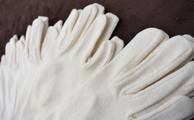 お子様の肌に優しいコットン綿手袋（1双）