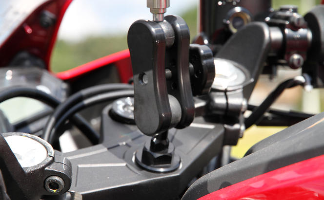 マルチマウントアームセットφ25-φ23　kawasaki（カワサキ）Ninja250，Ninja250R用 NAVI-MSS-K-M16B25B23 雑貨 日用品 
