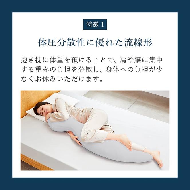 74-14　（エアウィーヴ グループ）ロフテーボディピローLBP-310（カバー付き）