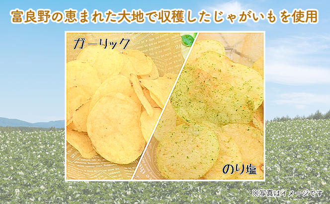 ポテトチップス 北海道 ふらの産 ふらのっち のり塩 ガーリック 詰め合わせ セット ふらの農業協同組合 食べ比べ じゃがいも スナック スナック菓子 ポテトチップ チップス ポテト 芋 菓子 お菓子 おやつ 箱 農協 ギフト ふらのッち