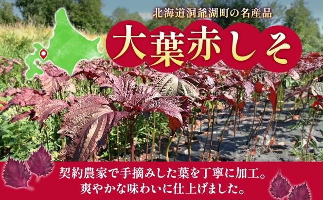 北海道 とうやの 赤しそ ジュース 希釈用 500ml×2本入り シソ しそ 大葉赤紫蘇 3～4倍 濃縮 契約農家 手詰み 産地直送 ピュアフーズとうや 送料無料 