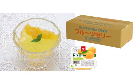 トコゼリー甘夏　２４個入り マルヤス食品