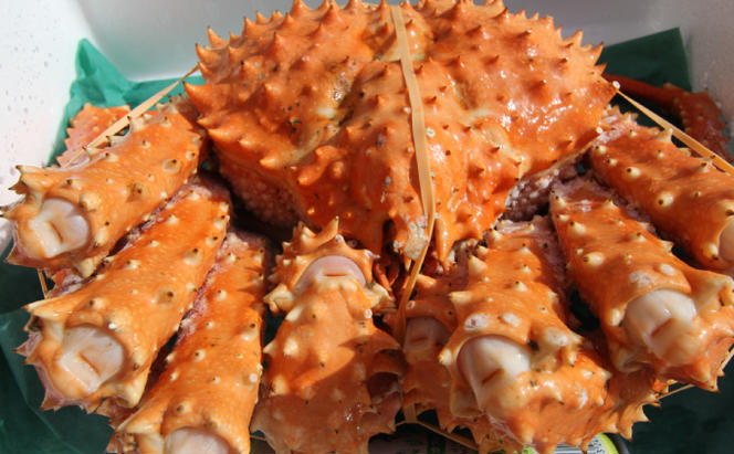 オホーツク産 幻の蟹 イバラガニ 1.2～1.4kg【第八恵祐丸漁業】 北海道